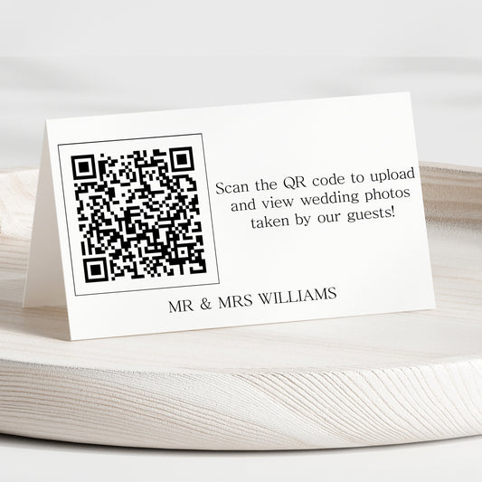 How to Set Up a Collaborative Wedding Album with Google Photos & QR Code Stickers