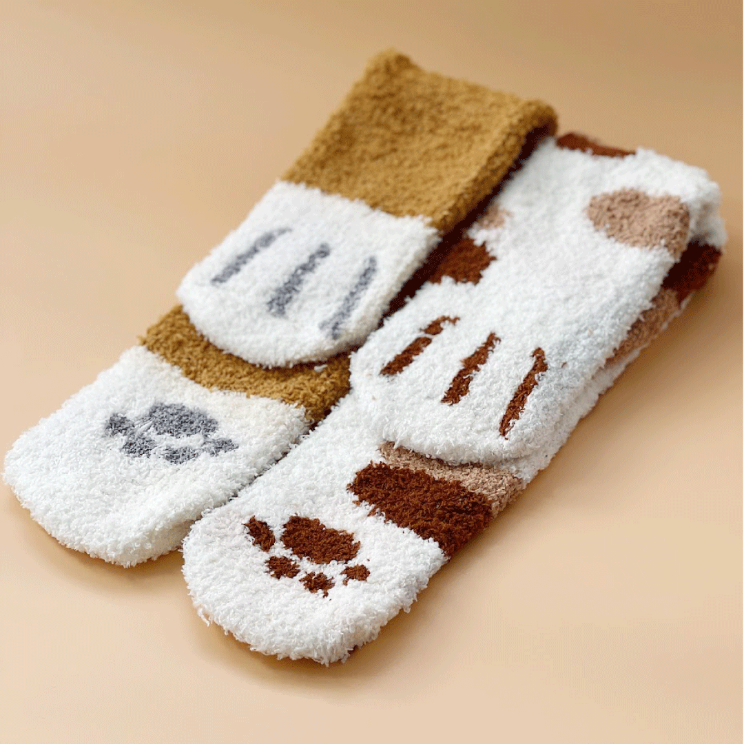 Home & Living - Fluffy Cat Socks