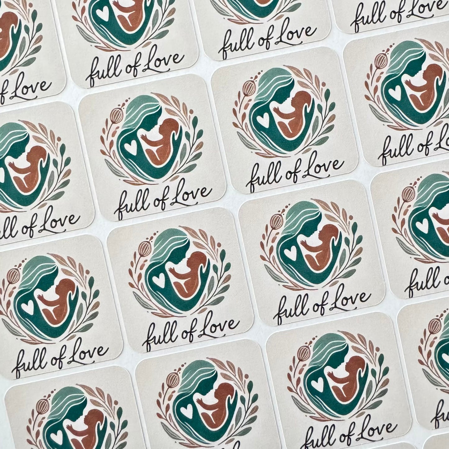 Custom Circle Logo Stickers