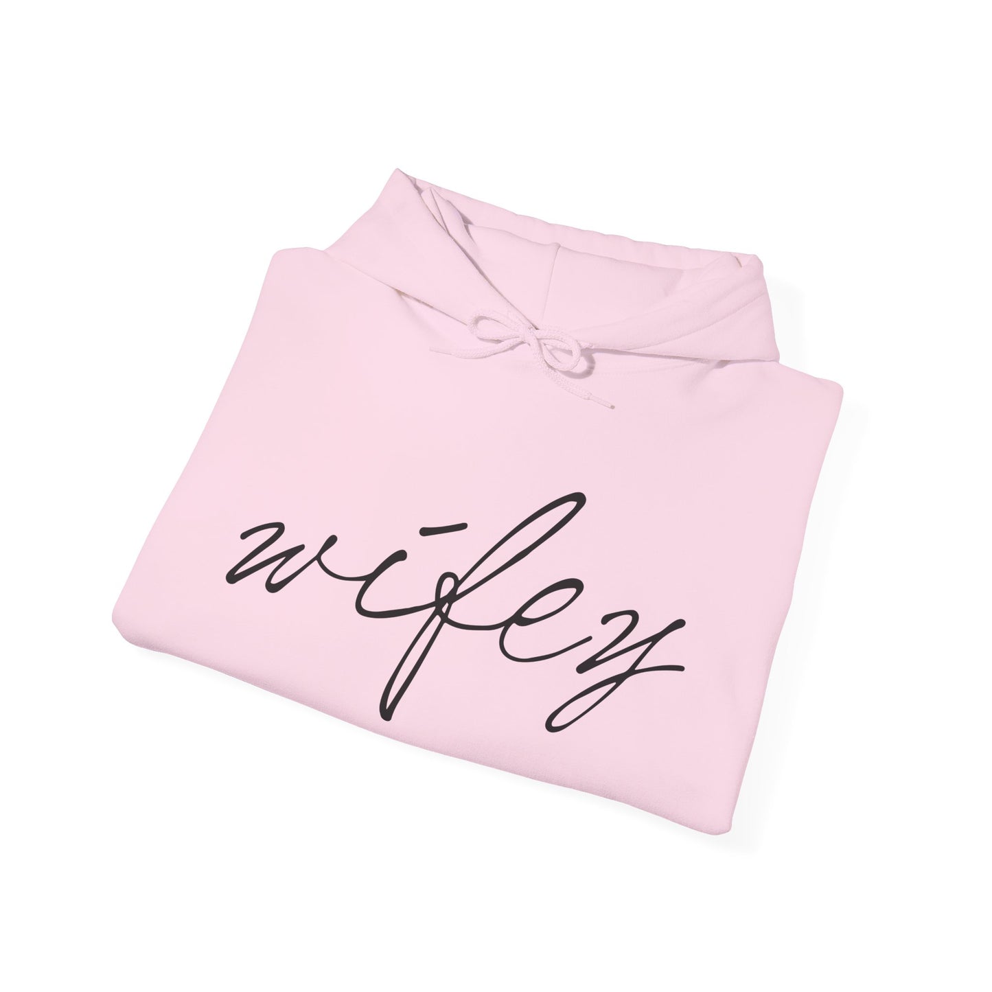 Wifey Script Hoodie — Cozy Bridal & Newlywed Hoodie