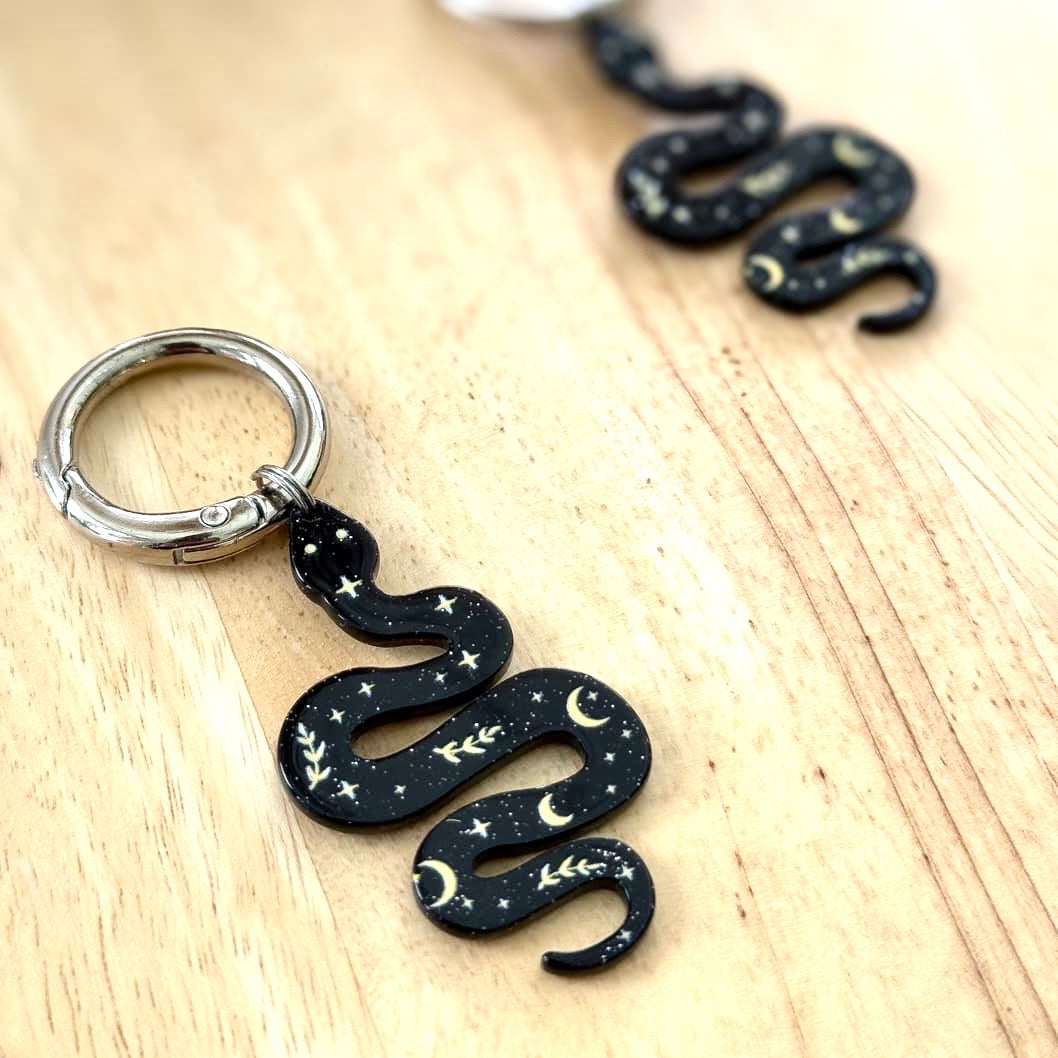 Glitter Snake Doc Marten Boot Charms
