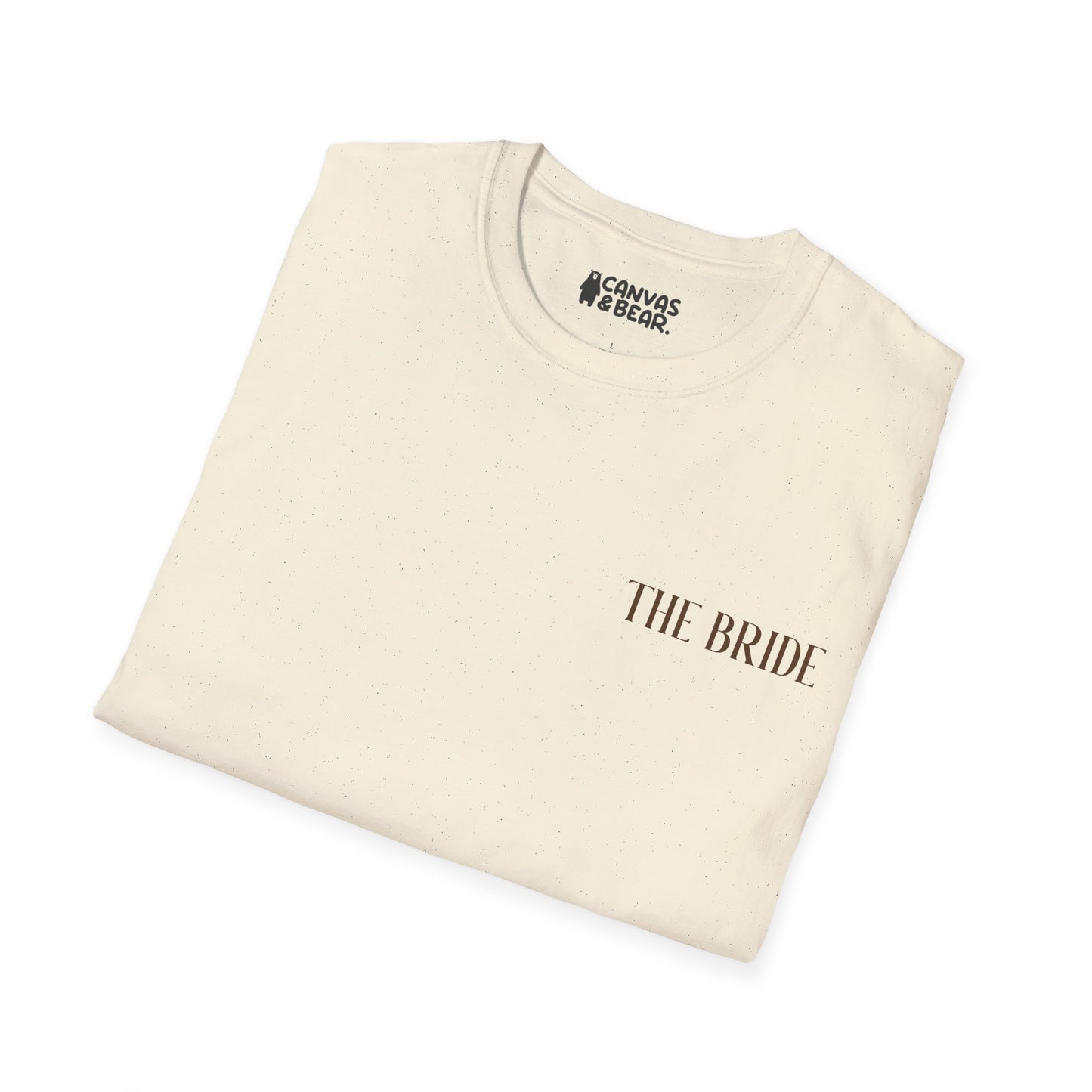 Bride T-Shirt - 'The Bride' Bridal Party Tee Cocktails Glasses & Confetti - Hen Do T-Shirt