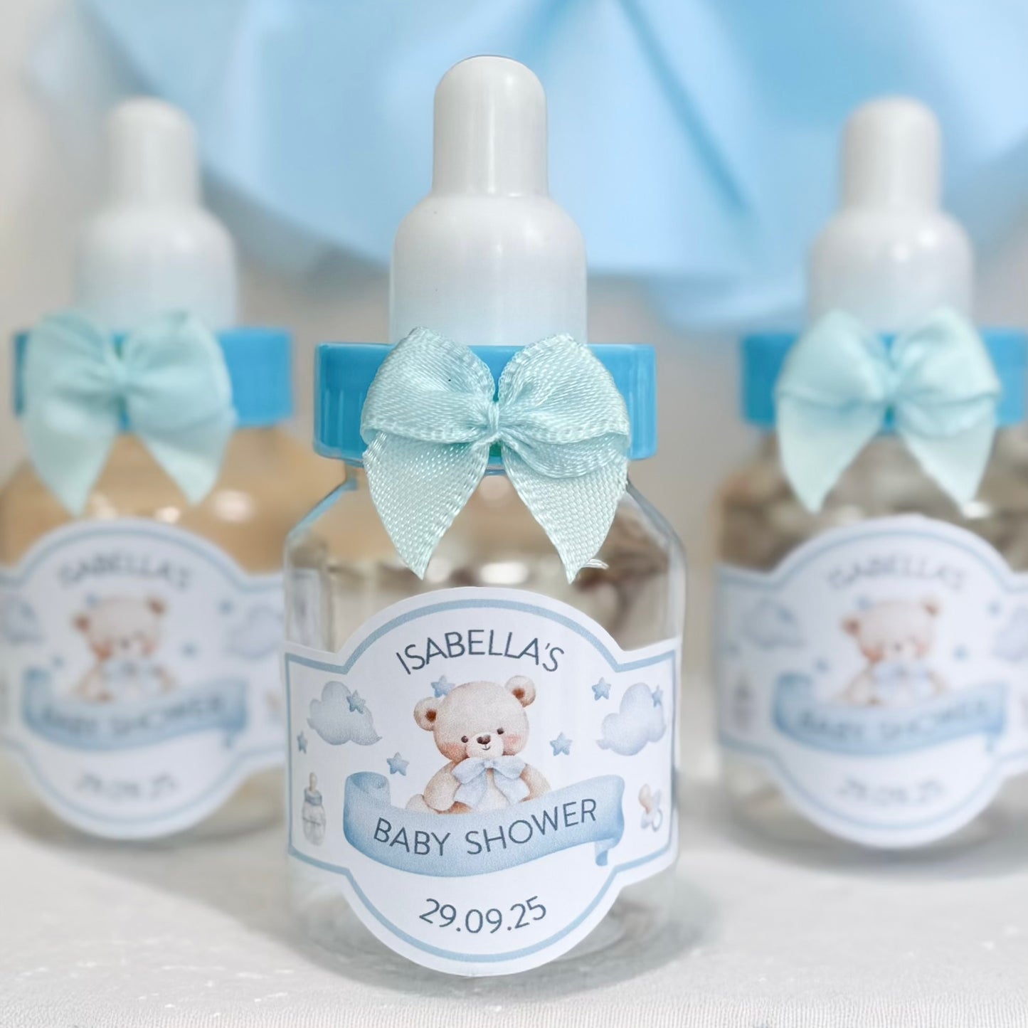 Personalised Mini Baby Shower Favours Bundles of 5 to 20