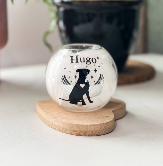 Boxer Memorial Tealight Holder