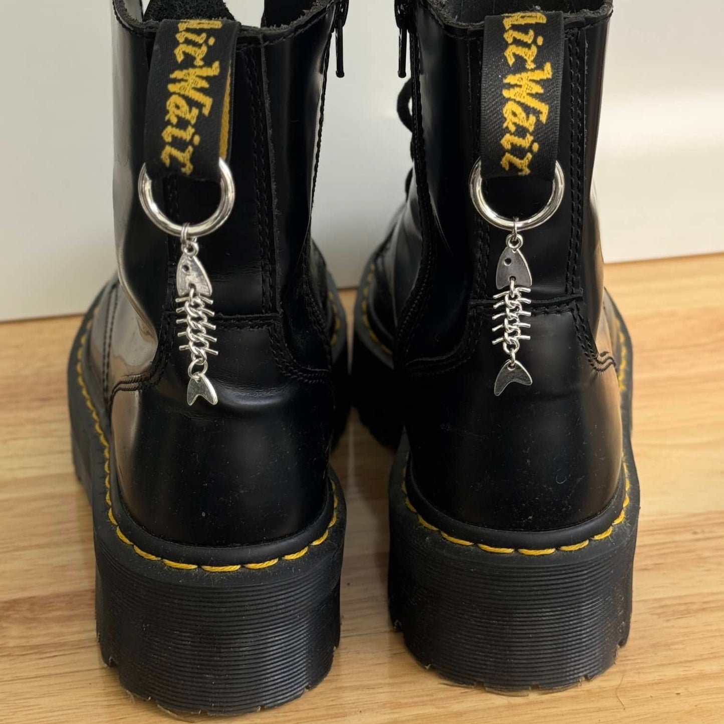 Fish Bone Boot Charms