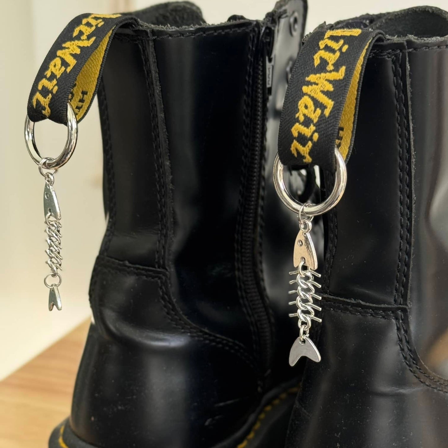 Fish Bone Boot Charms