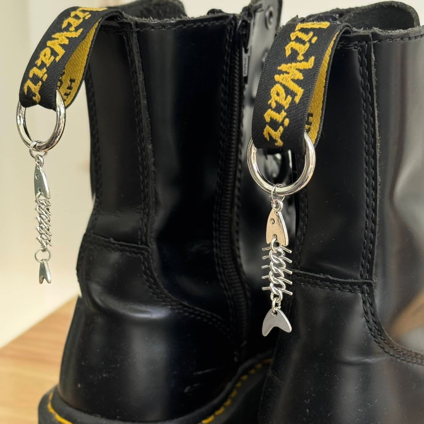 Fish Bone Boot Charms