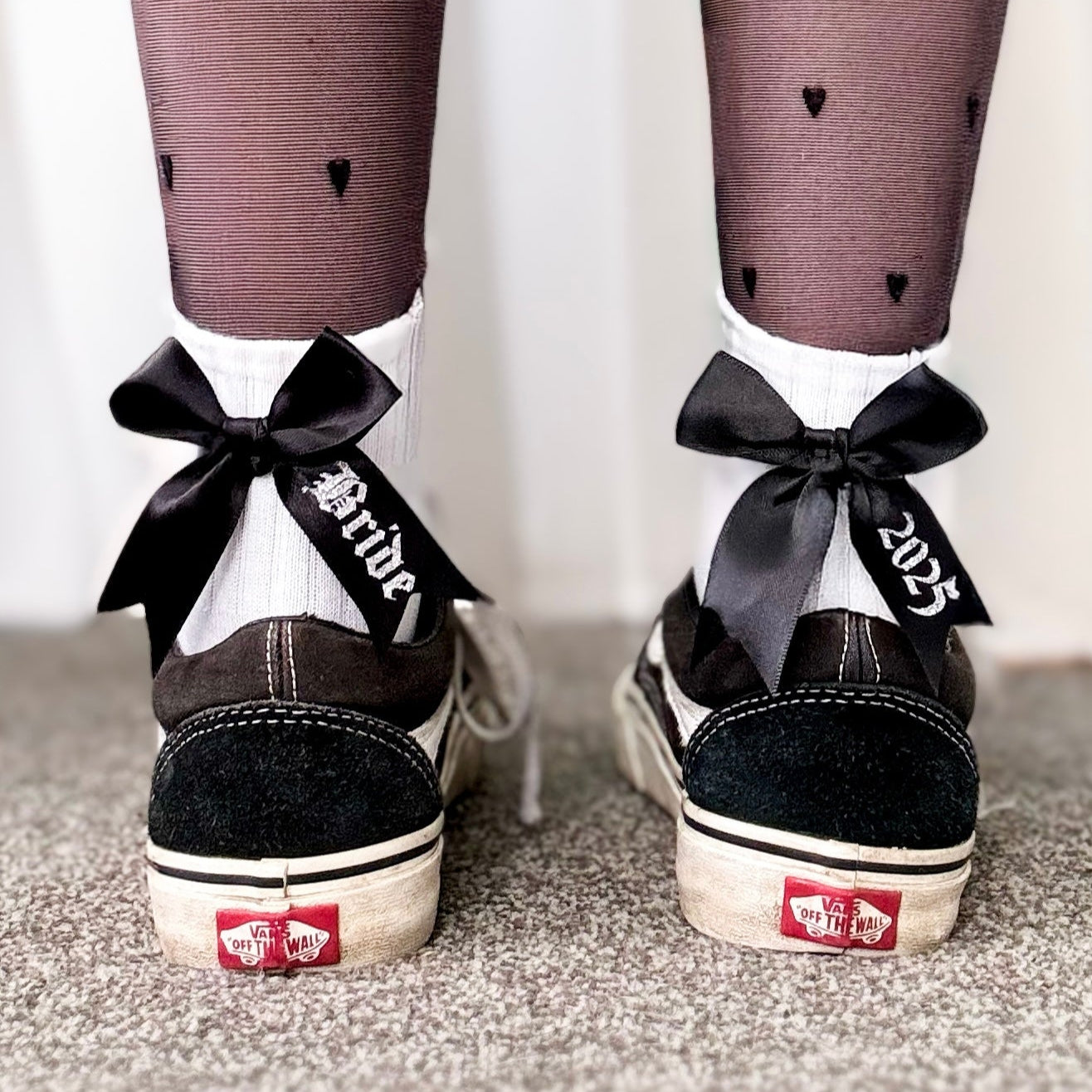 Bride 2025 Bow Socks