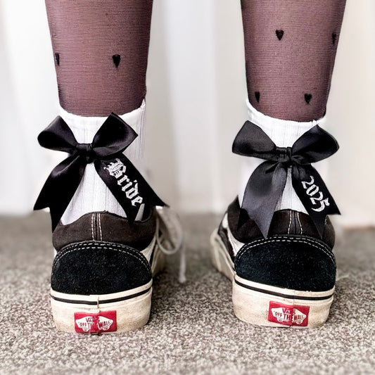 Bride 2025 Bow Socks