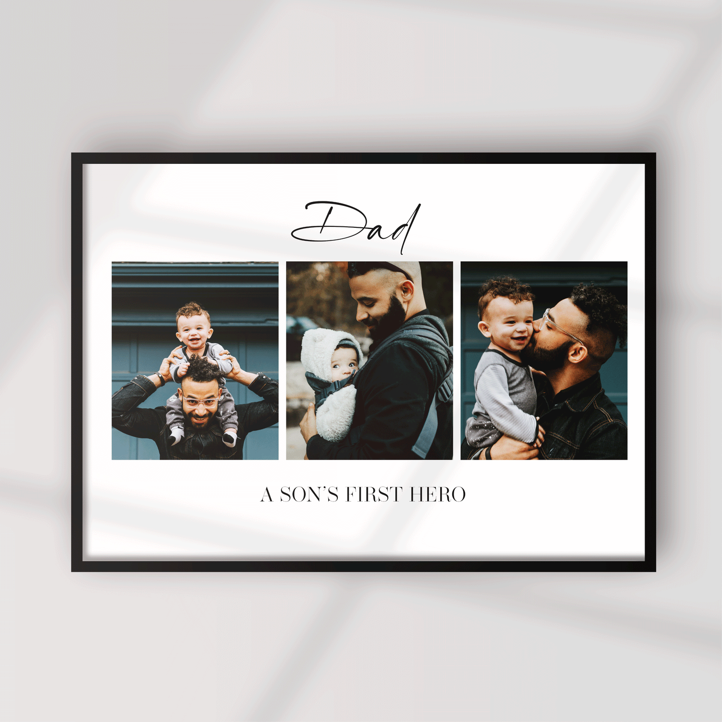 Personalised Dad Photo Print