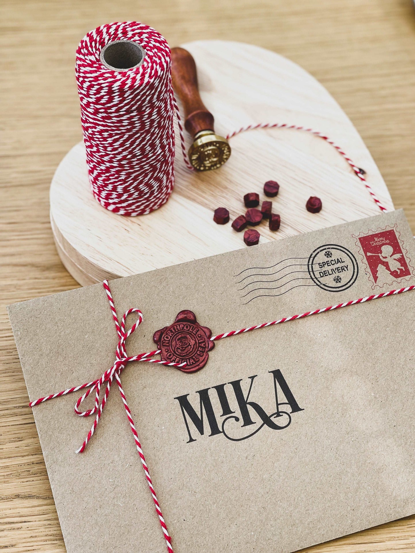 Personalised Letter From Santa | Official Wax Sealed Elf Letter