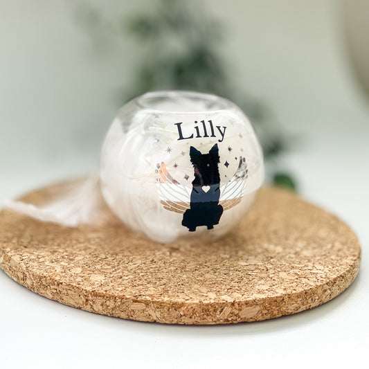 Border Collie Tealight Holder