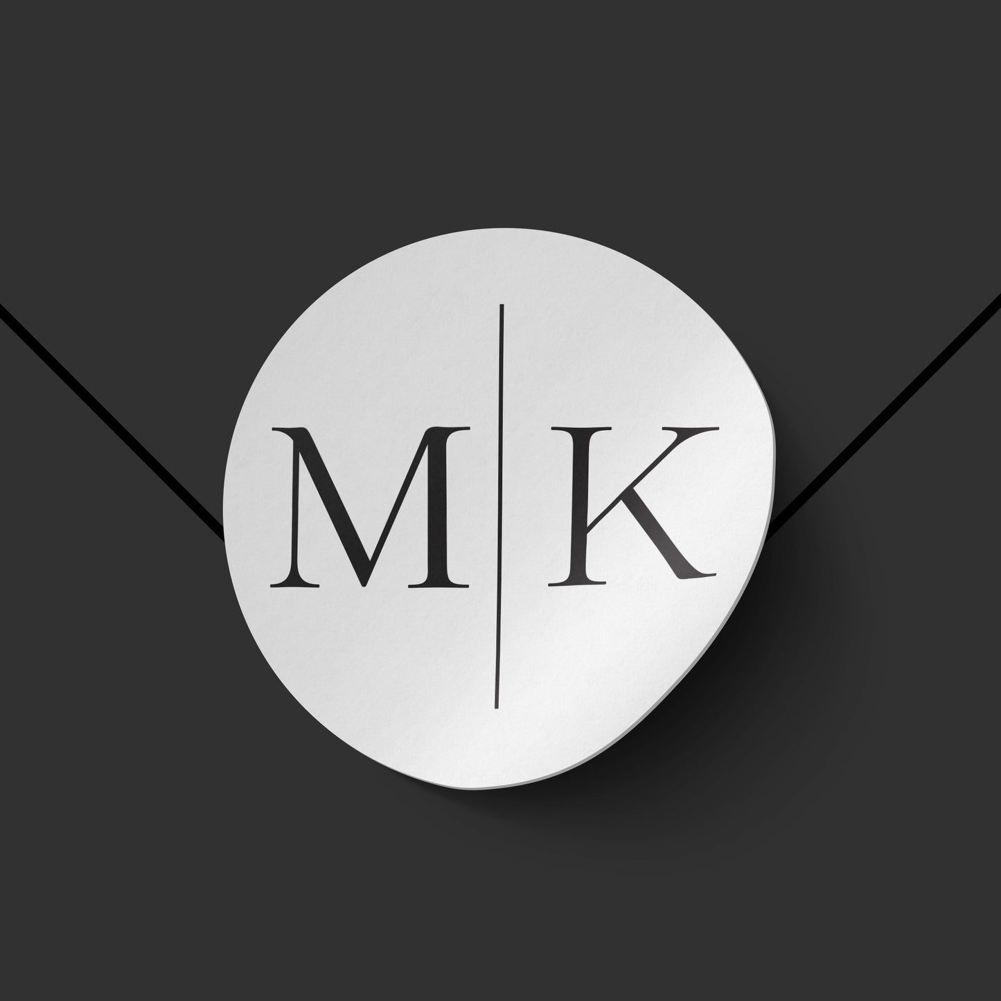 Monogram Envelope Seals