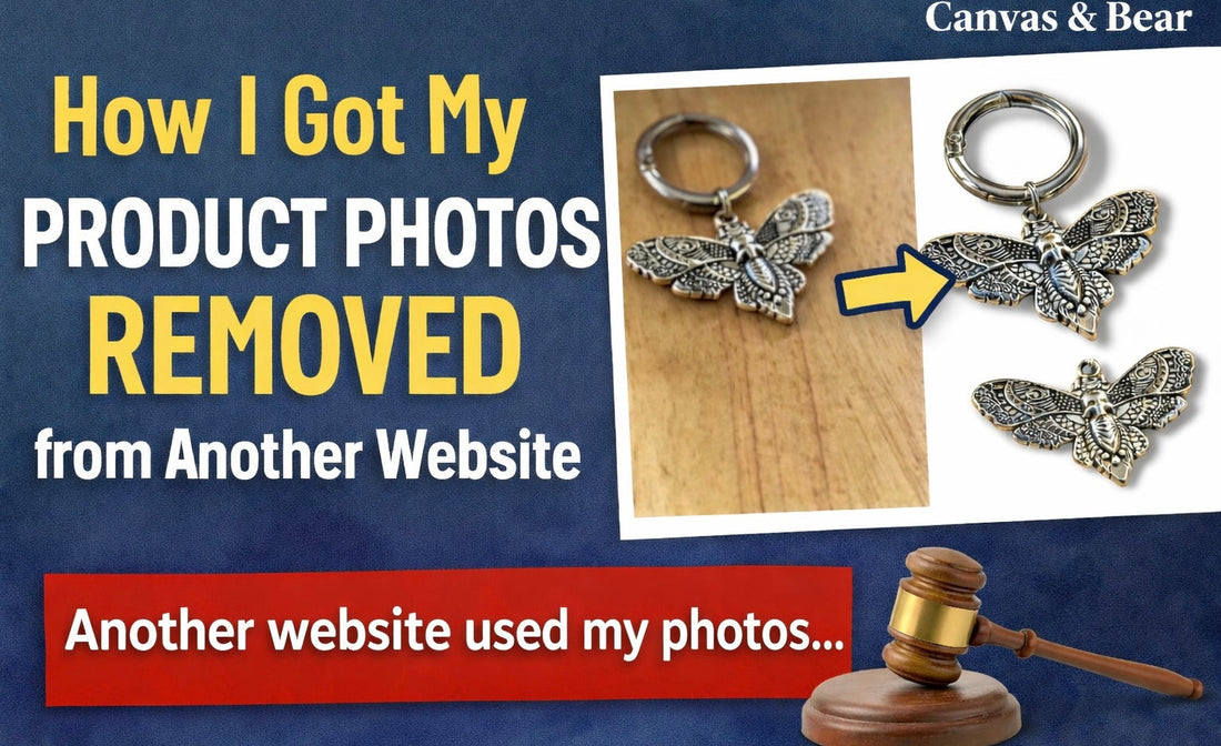 My Product Photos Were Stolen and Used on Another Website: Here's What I Did About It