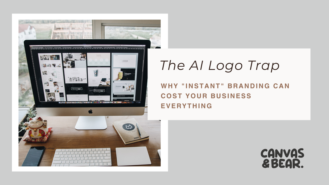 The AI Logo Trap: Why That "Free" Logo Could Cost You Your Brand