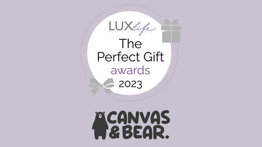 Canvas & Bear awarded Most Unique Gifting Business 2023 with LUXlife