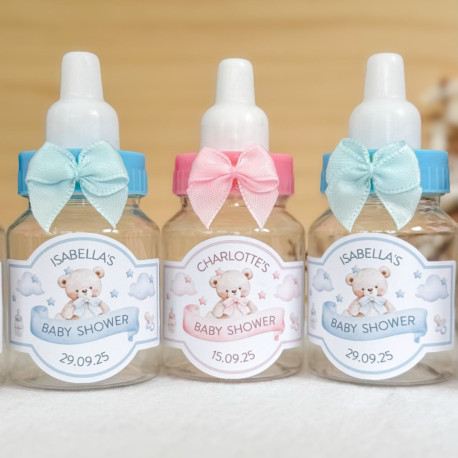 Baby Shower Bottle Favours