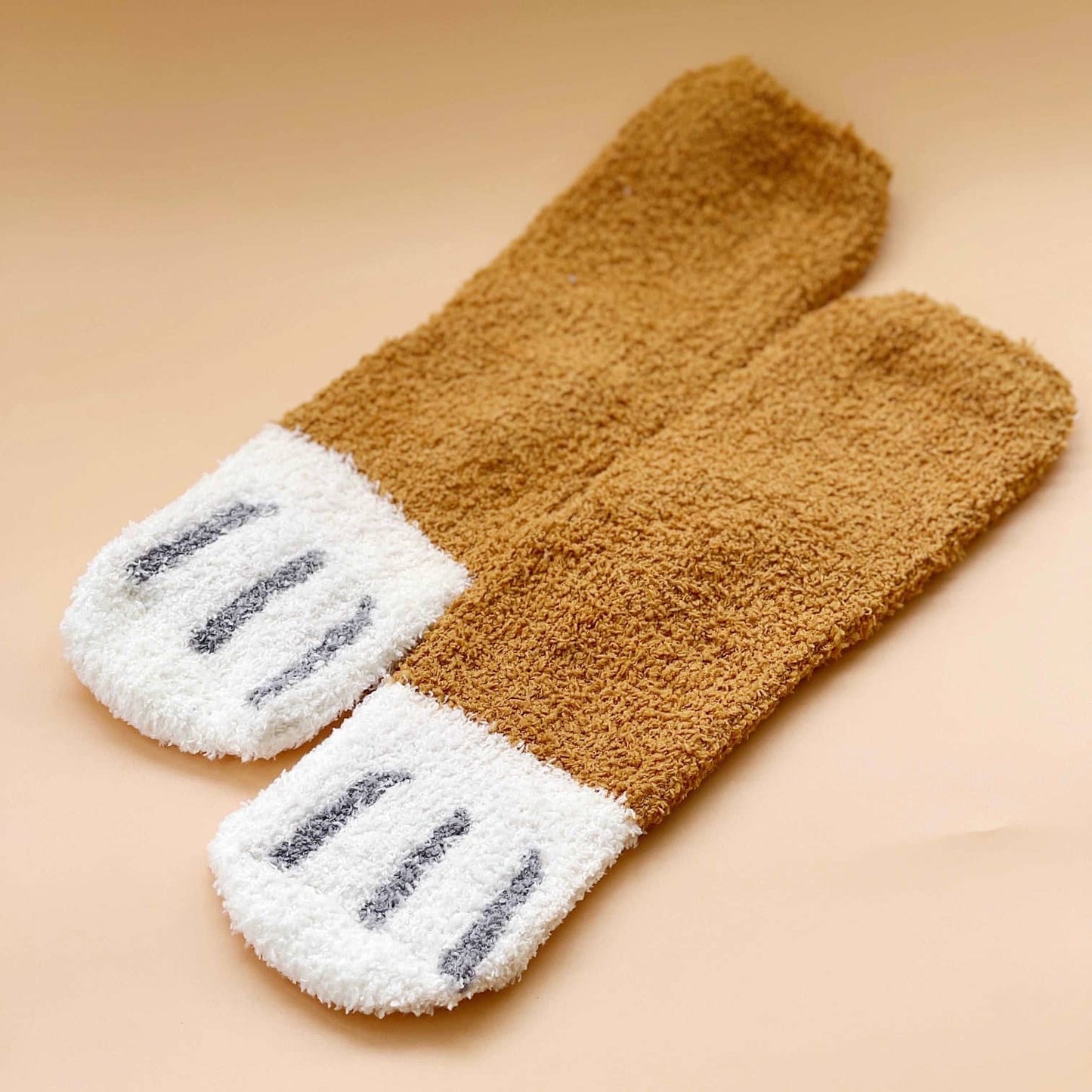 Fluffy Cat Socks for Women - Cozy & Cute Cat-Themed Socks