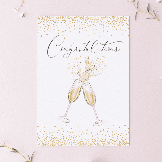 Congratulations Greetings Card