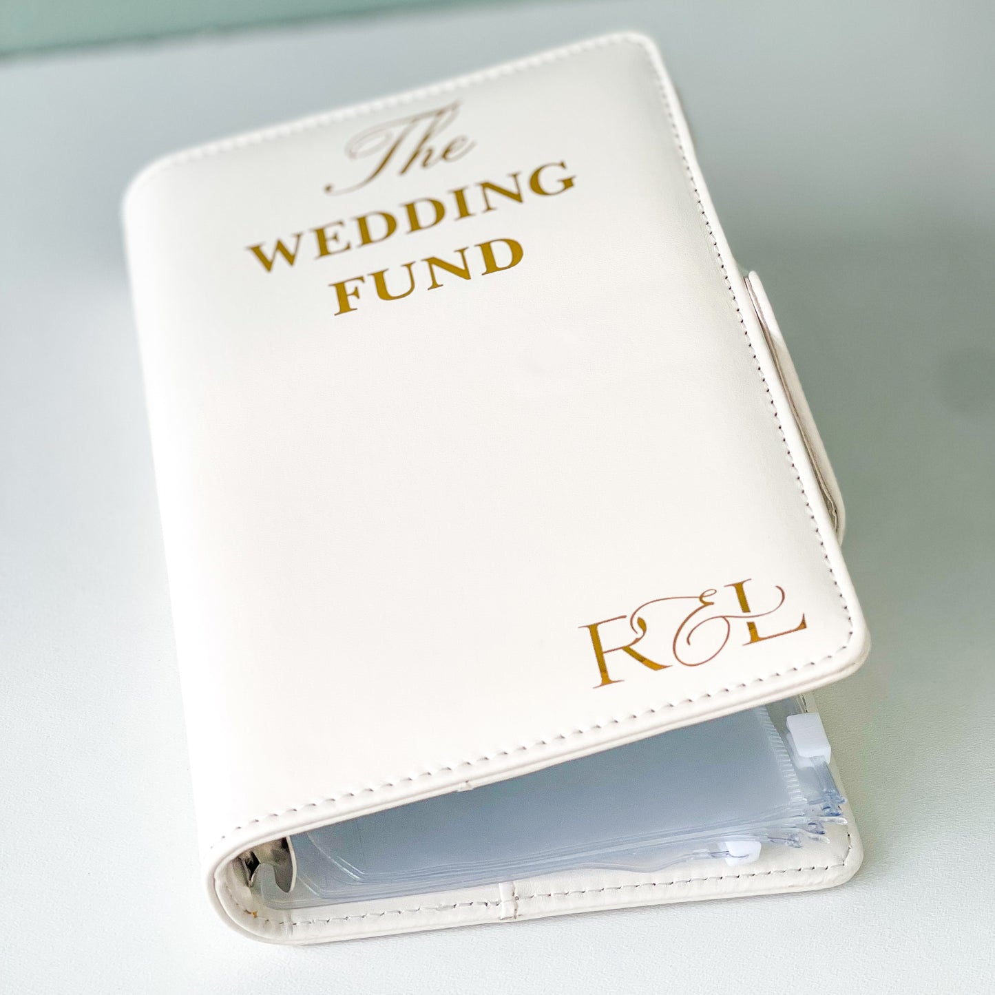 White Wedding Saving Binder