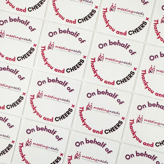 Custom Square Logo Stickers