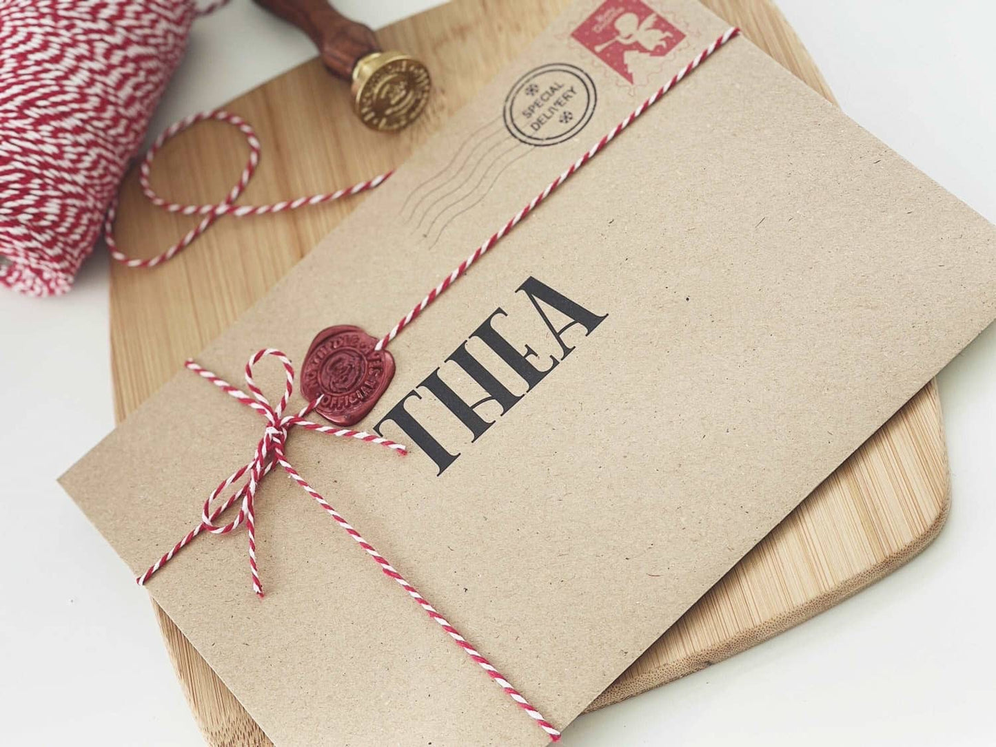 Personalised Santa Letters with Vintage Style Paper & Wax Seal