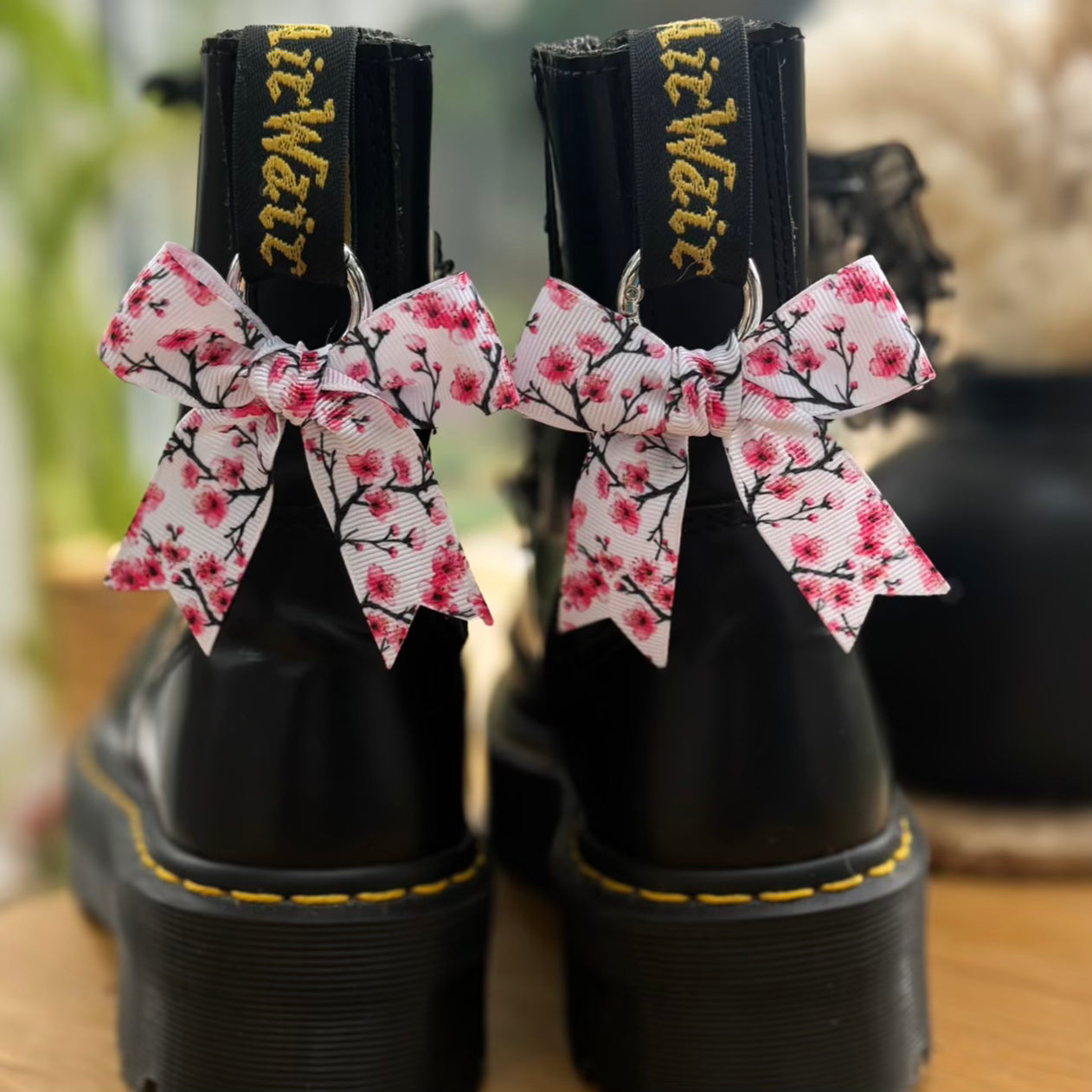 'Transient' Cherry Blossom Ribbon Bows