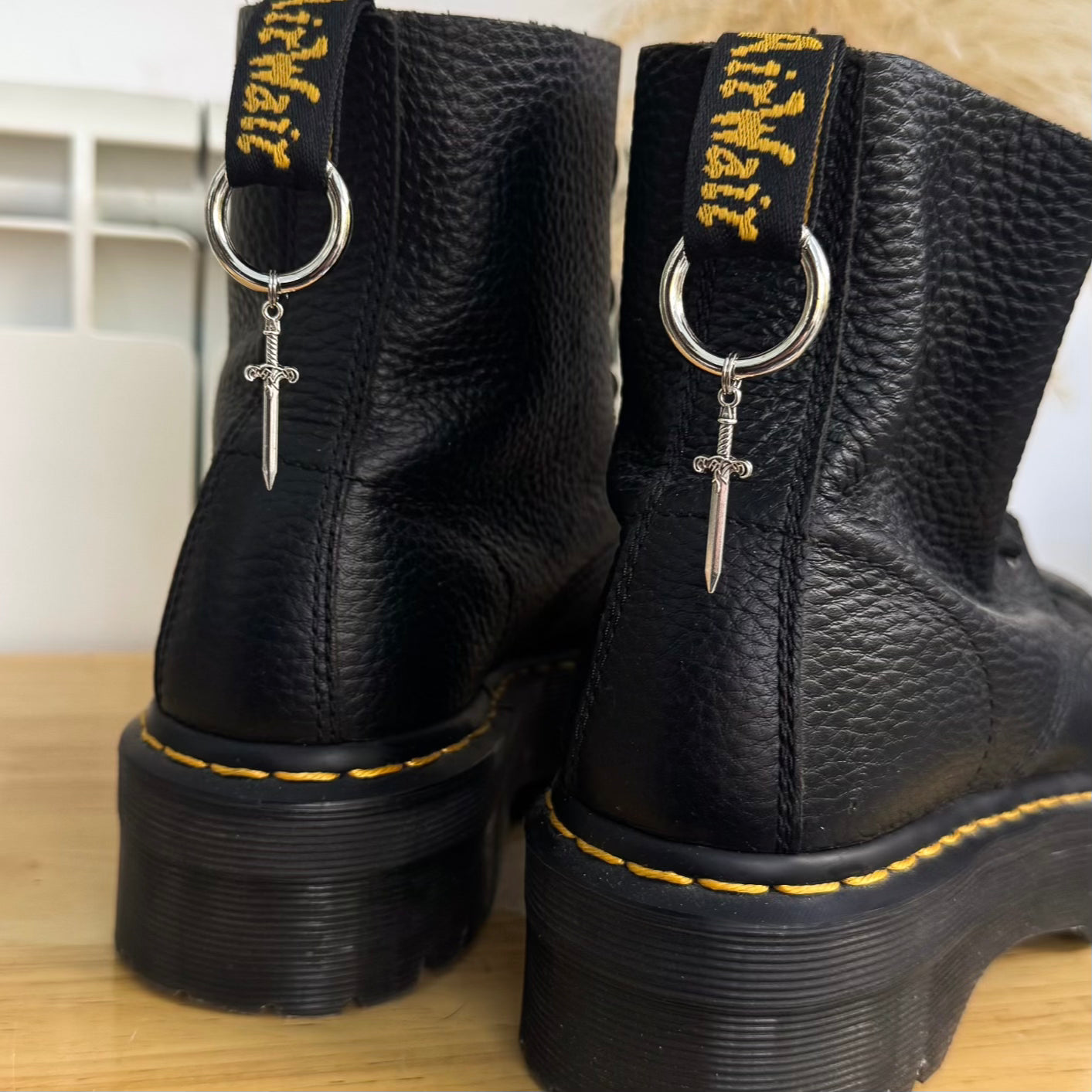 'Discernment' Sword Boot Charms
