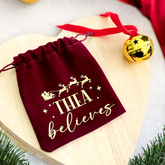 Personalised Christmas Believers Bell