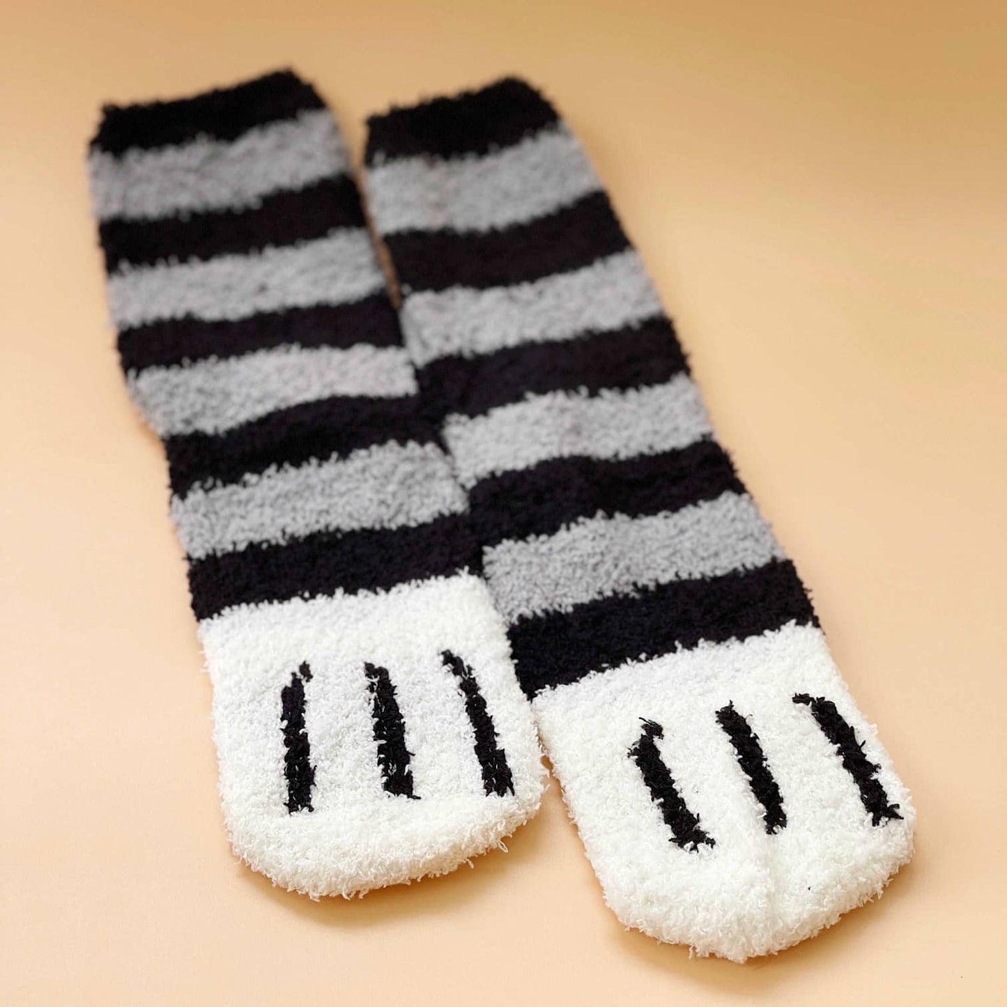 Fluffy Cat Socks for Women - Cozy & Cute Cat-Themed Socks