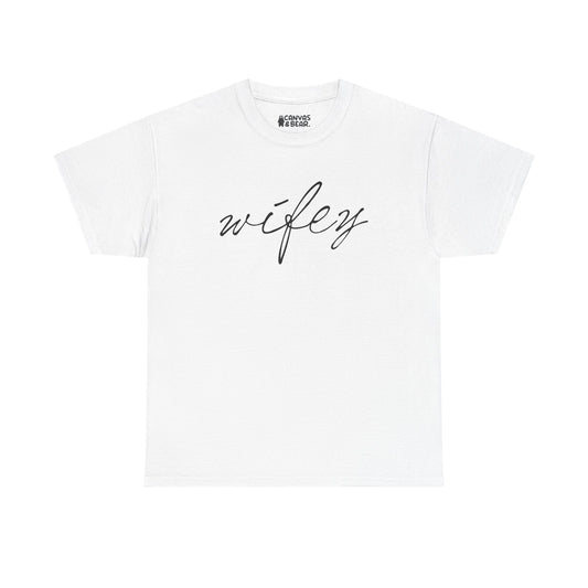 Wifey Script Tee — Bridal / Hen Party T‑Shirt