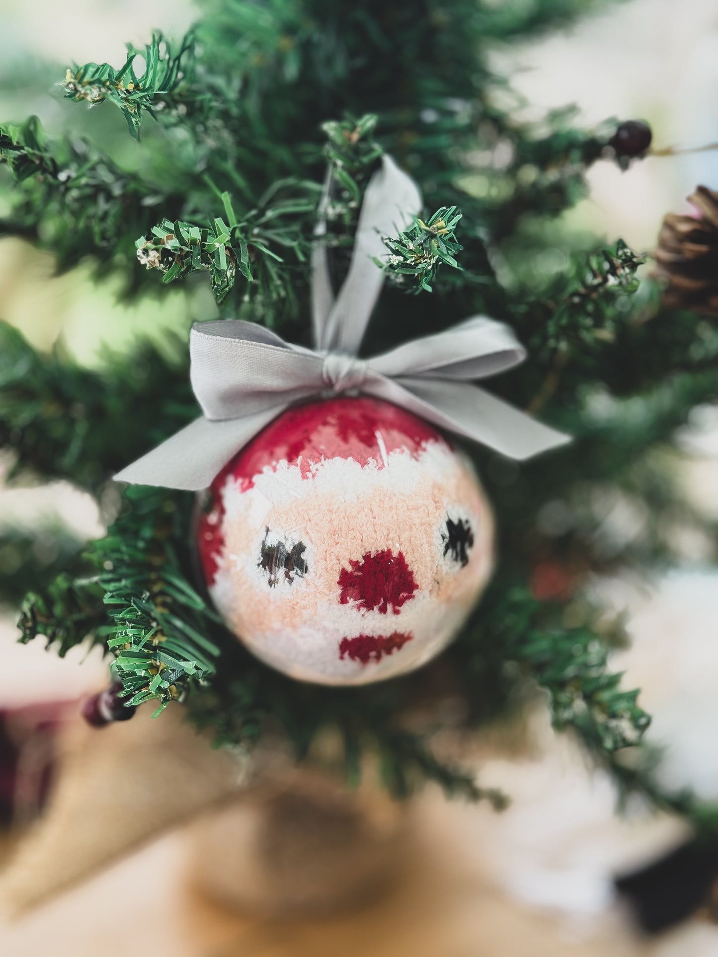 Santa Socks Bauble - Stocking Stuffer