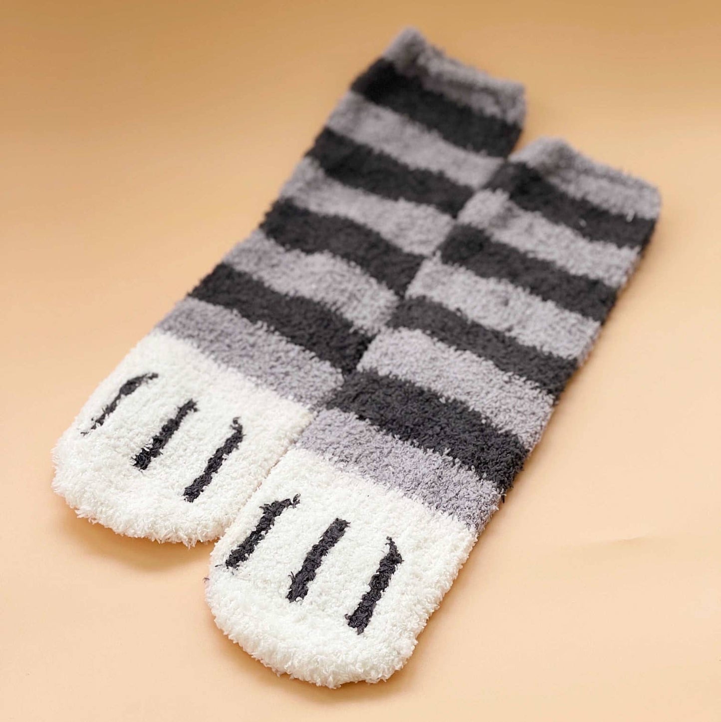 Fluffy Cat Socks for Women - Cozy & Cute Cat-Themed Socks