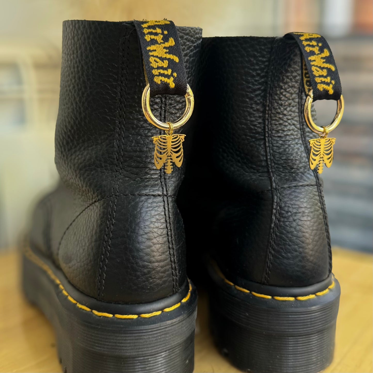 'Sacred Guard' Rib Cage Boot Charms