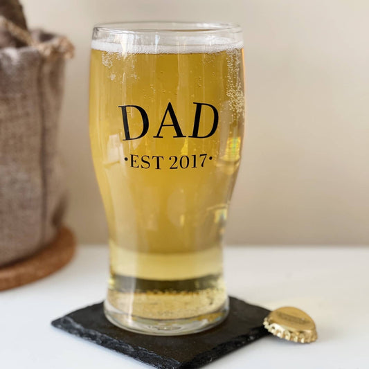 Personalised Pint Glass | For Him