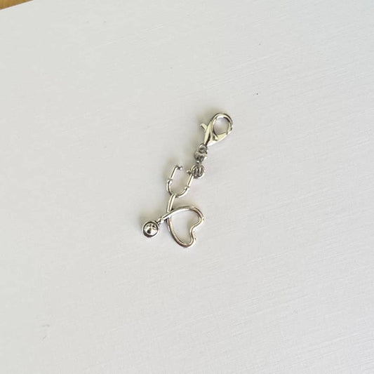 Stethoscope Lace Charm