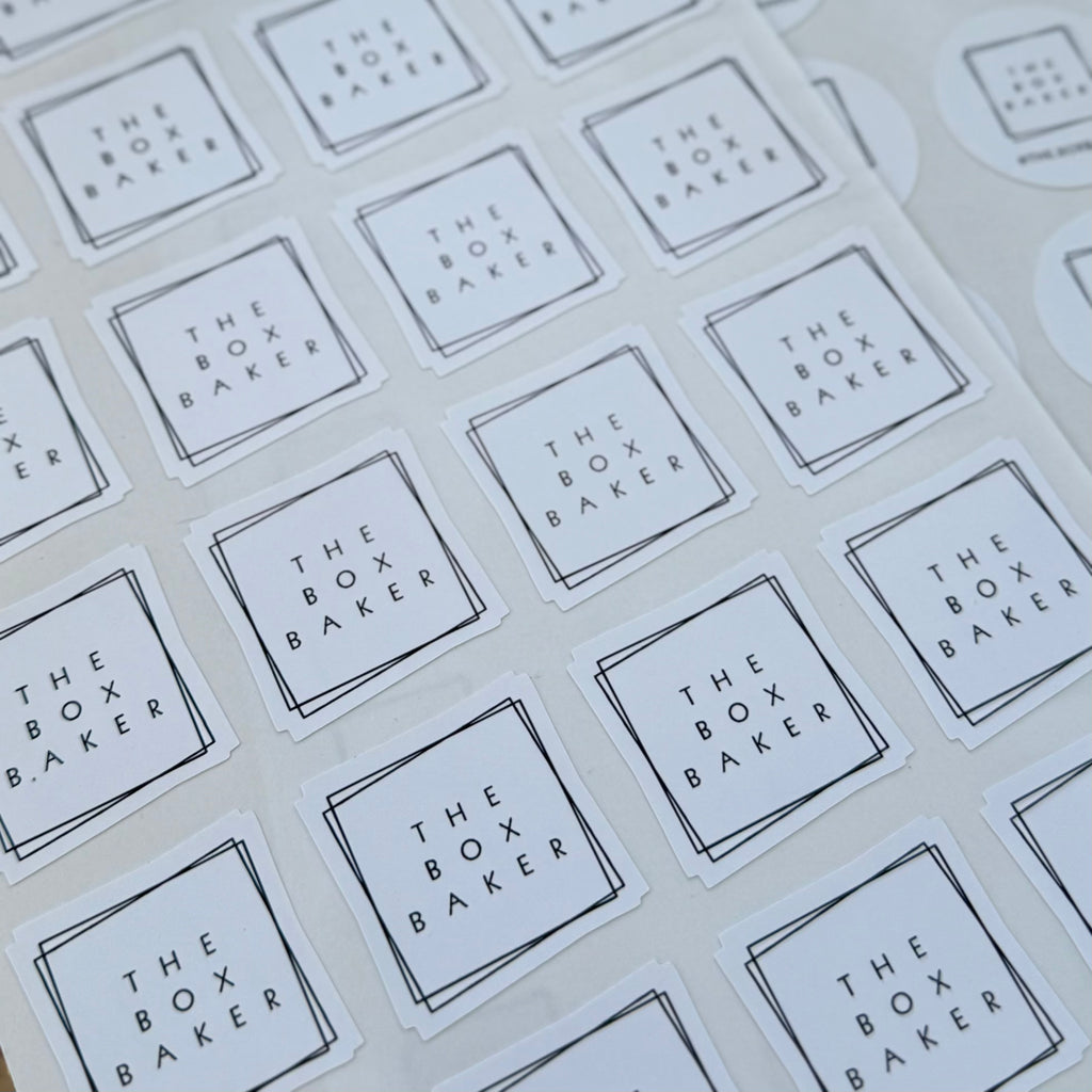 Custom Shape Logo Stickers | Professionally Cut & Printed in the UK