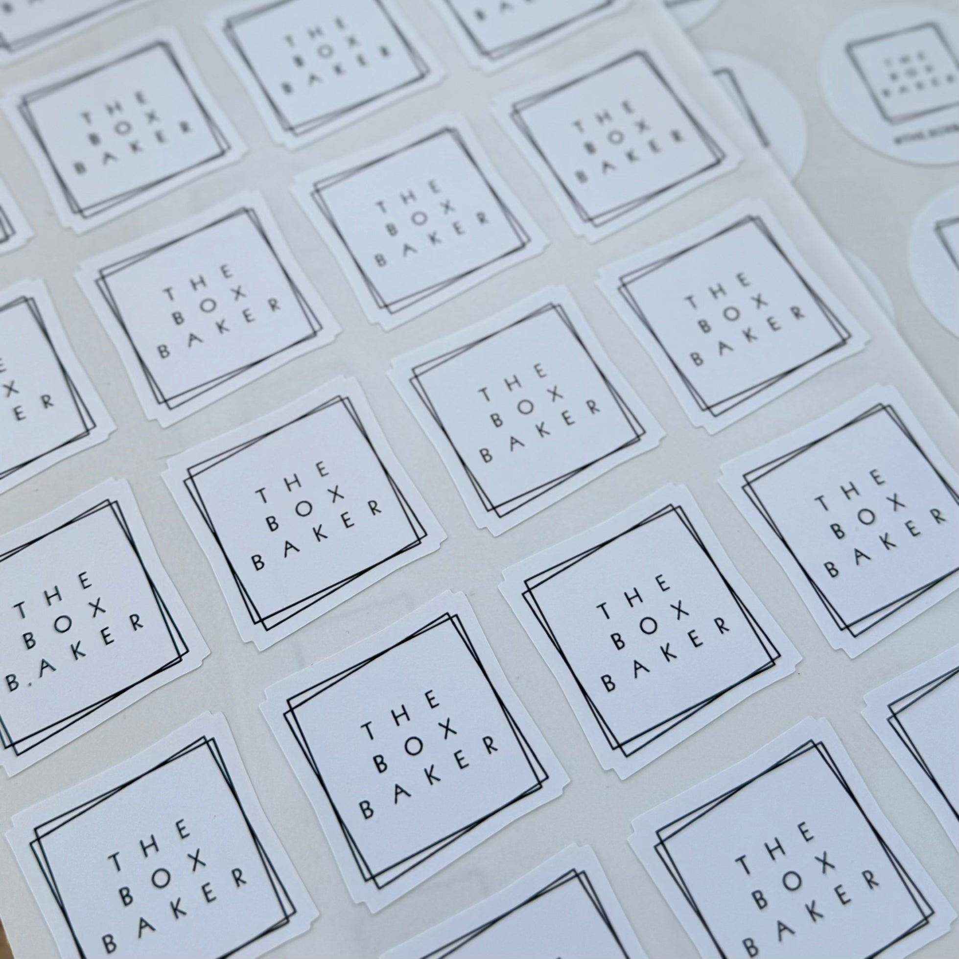Custom Shape Logo Stickers | Professionally Cut & Printed in the UK
