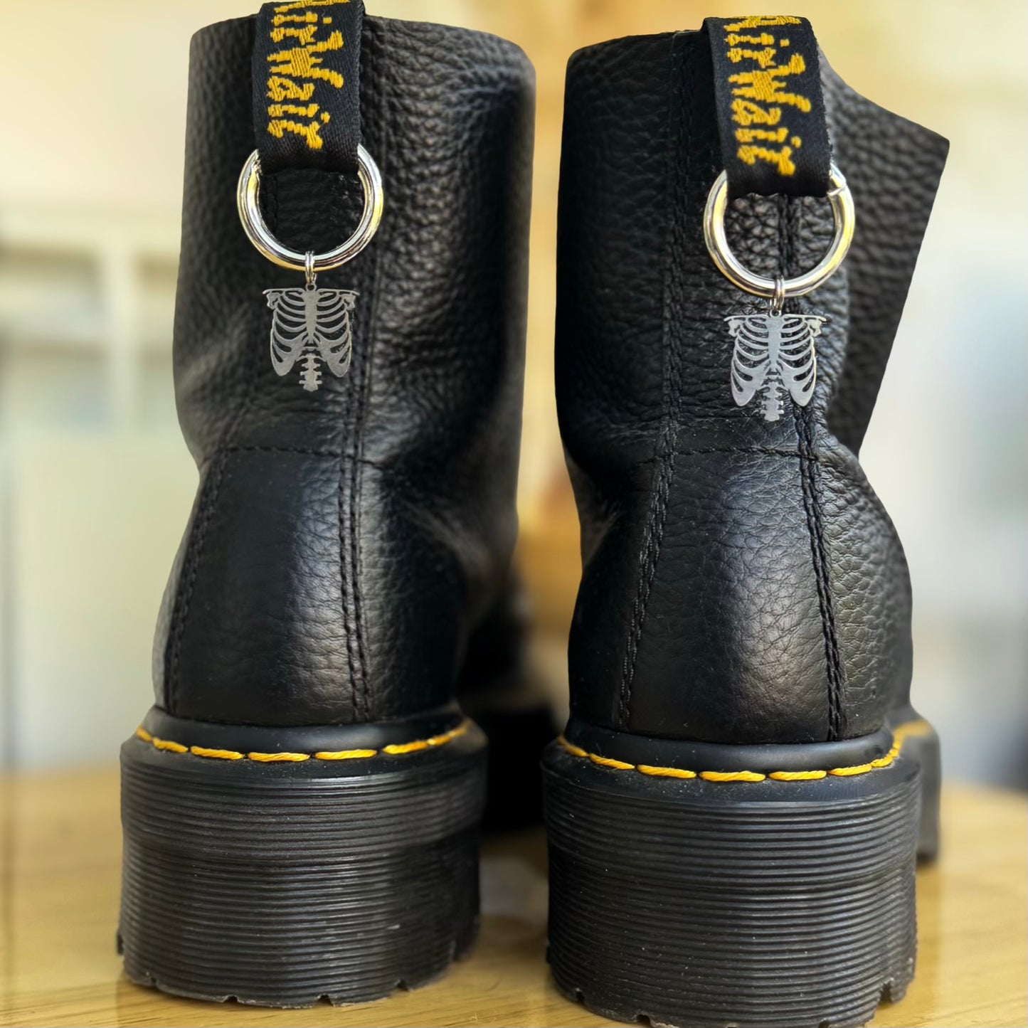 'Sacred Guard' Rib Cage Boot Charms