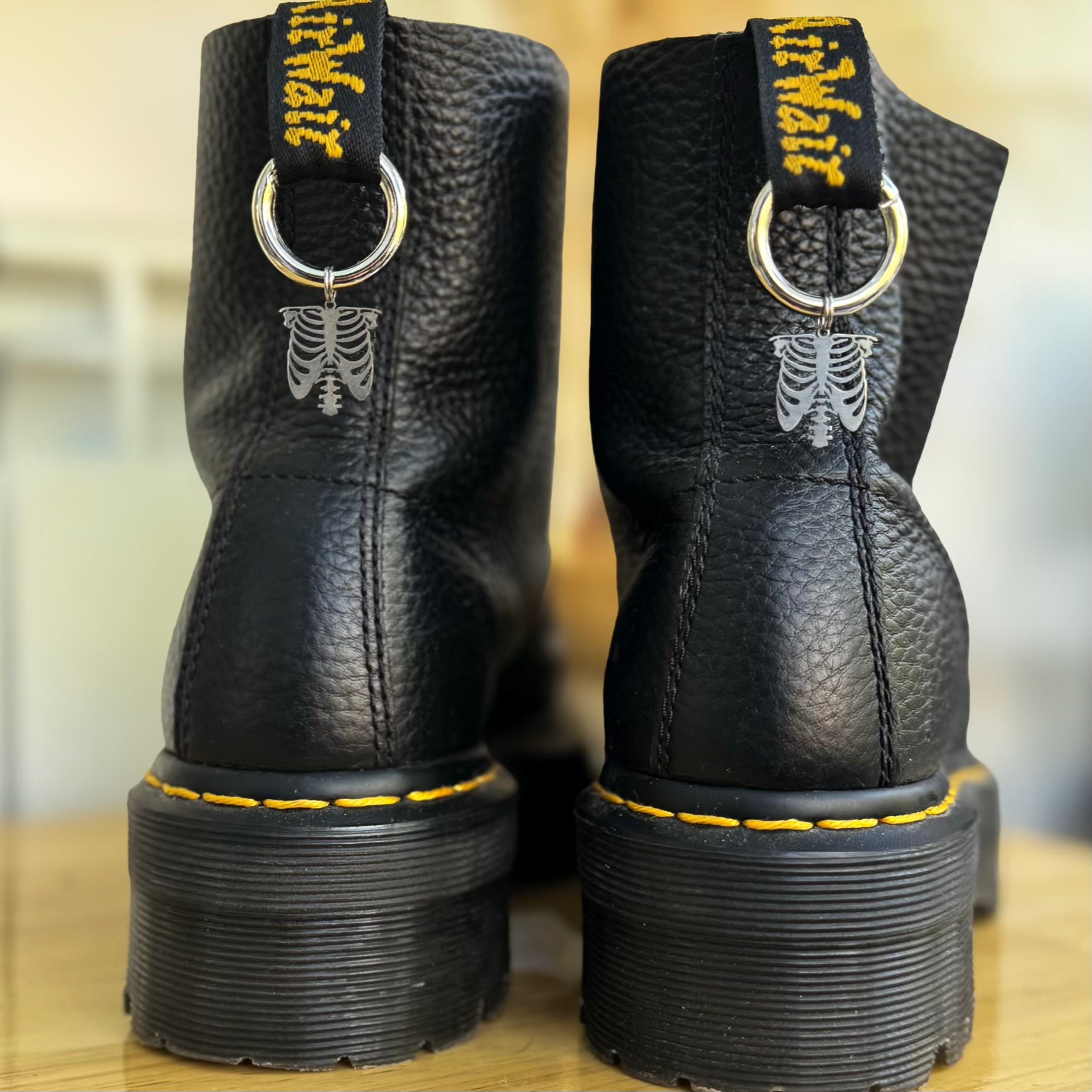 'Sacred Guard' Rib Cage Boot Charms