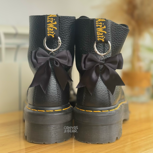 Classic Bow Boot Charms - Set of 2