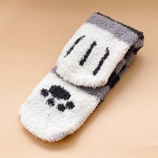 Fluffy Cat Socks for Women - Cozy & Cute Cat-Themed Socks