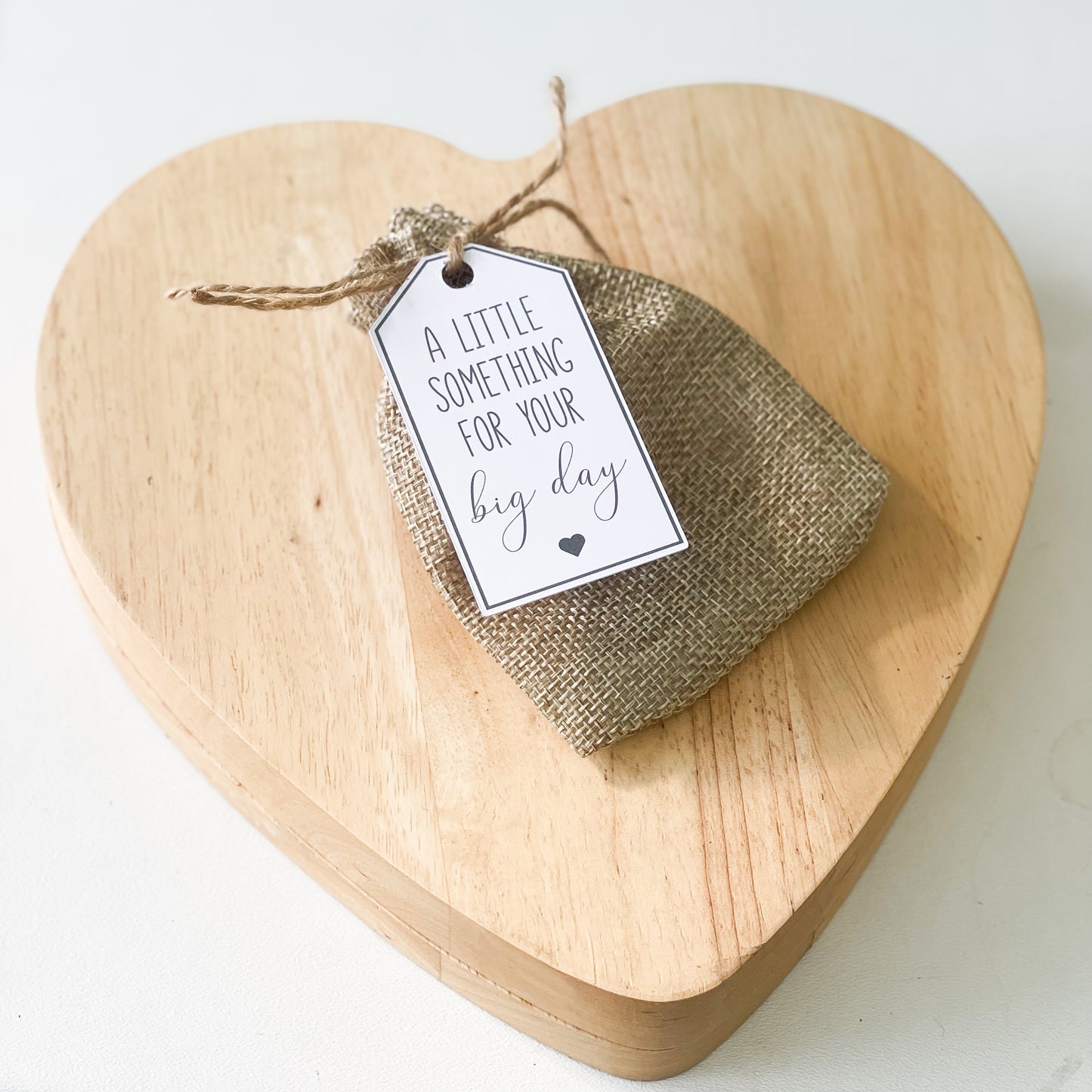 Gift Wrap Option, Gift Tag "A Little Something For Your Big Day"