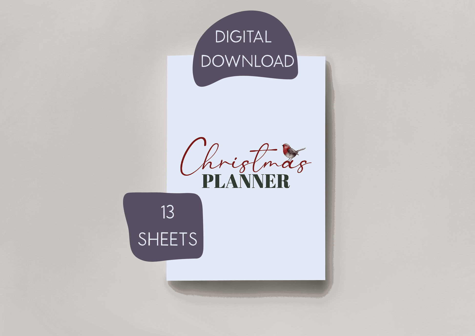 DIGITAL Christmas Planner