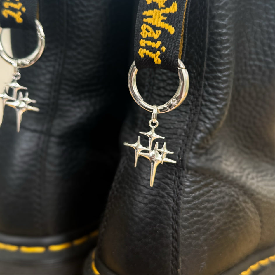 Sparkle Boot Charms Clip-On Dr Martens Charms | Set of 2