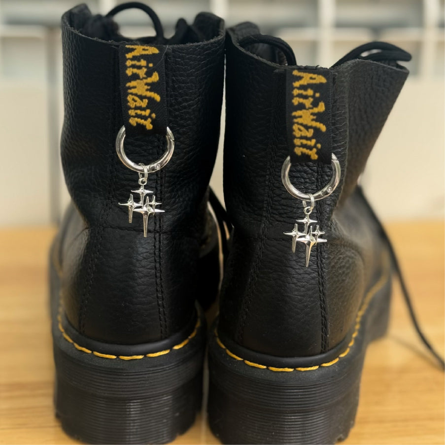 Sparkle Boot Charms Clip-On Dr Martens Charms | Set of 2