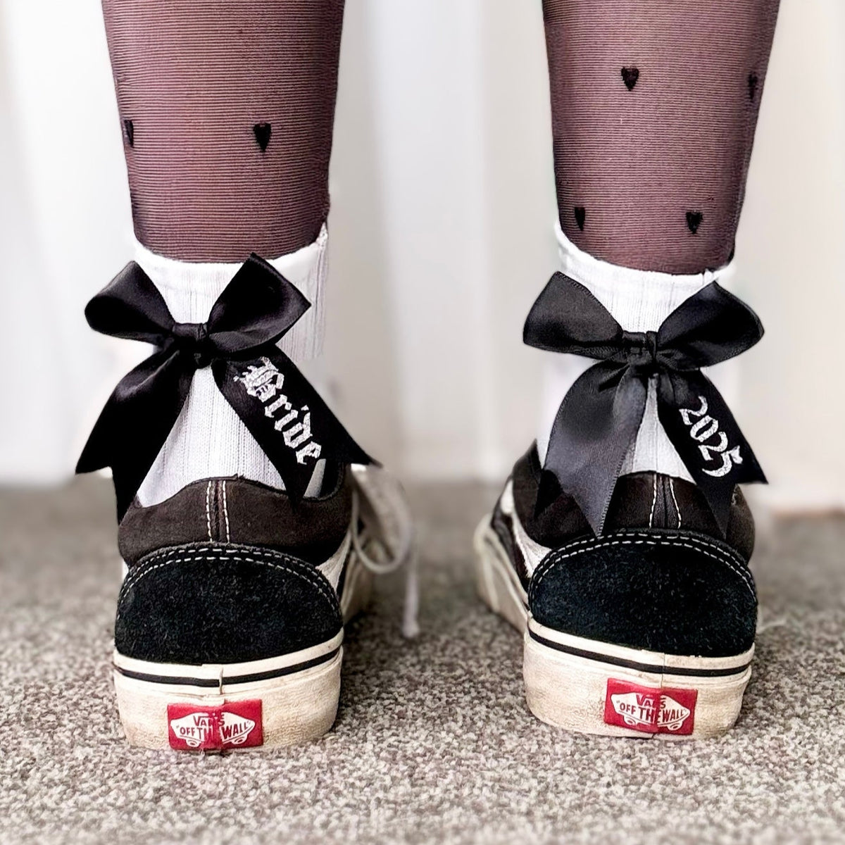 Bride 2025 Bow Socks