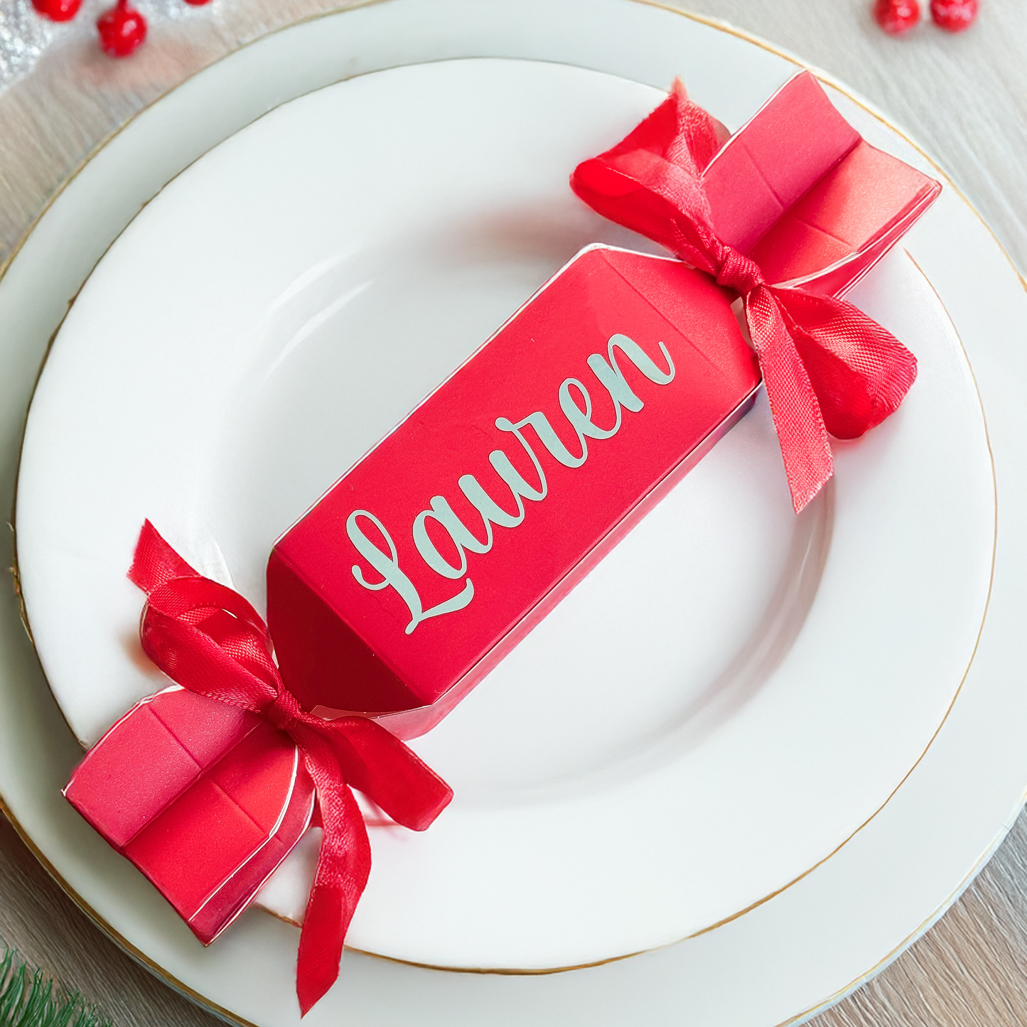 Personalised DIY Christmas Cracker