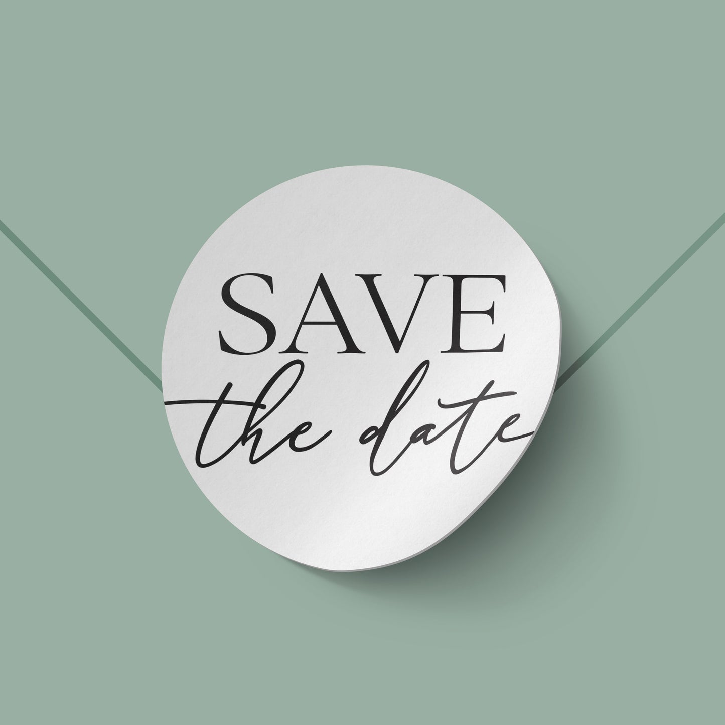 Save The Date Envelope Seals