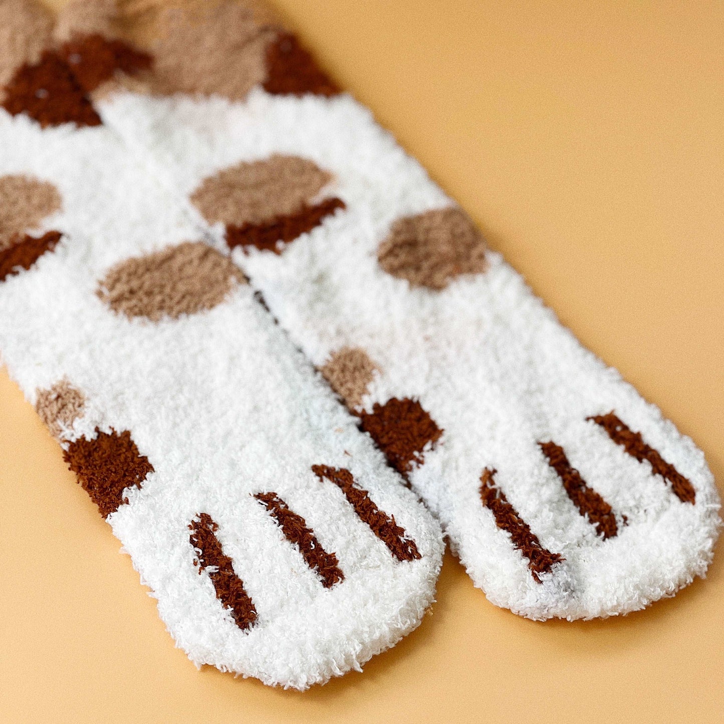Fuzzy Cat Socks